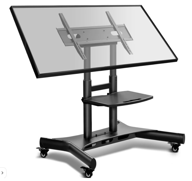 TS1380 BLACK SUPPORT avec Pied mobile inclinable