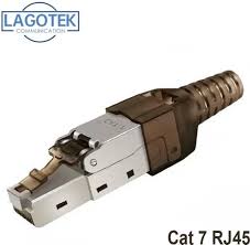 Connecteur RJ45 male CAT 7 blindé STP