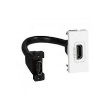 prise  Mosaic HDMI blanc (H18)