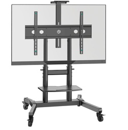 TS1891BLACK Support TV mobile  50 à 90 pouces [TS1891BLACK]