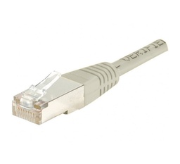 Cordon RJ45 catégorie 6 F/UTP gris - 0,15 m [842032]
