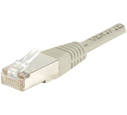 [11384205008N] Cat6 RJ45 Patch cable F/UTP grey - 0,5 m