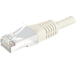 [11385681008N] Cat6 RJ45 Patch cable S/FTP grey - 0,15 m