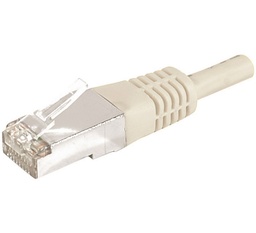 [11985951008N] DEXLAN Cordon RJ45 catégorie 6A F/UTP gris - 15 m