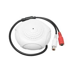 Micro pour caméra de surveillance audio monitoring