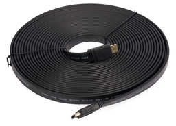 HIGH SPEED HDMI CABLE HDTV FLAT (V1.4)M/M.10M