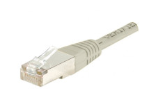 Cordon RJ45 catégorie 6 U/UTP gris - 0,5 m [848050]